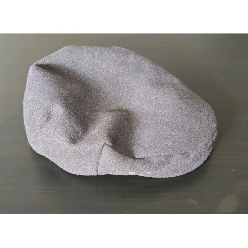 Woolrich Newsboy Hat Cabbie Hat Sz Large Grey Polyester Wool Blend Flat Cap - Picture 4 of 6